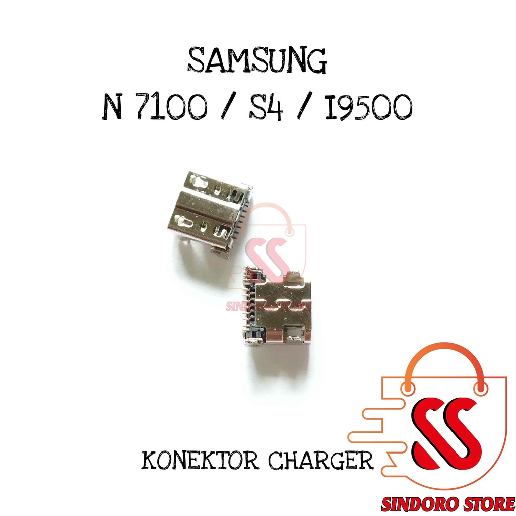Konektor Charger Samsung N7100 I9500 S4 REP 11 PIN Usb Cas Plug In Con Tc Only