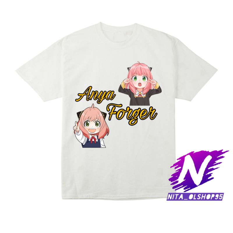 baju anak kaos anak anya forger baju anak anime spy x family anyar lucu