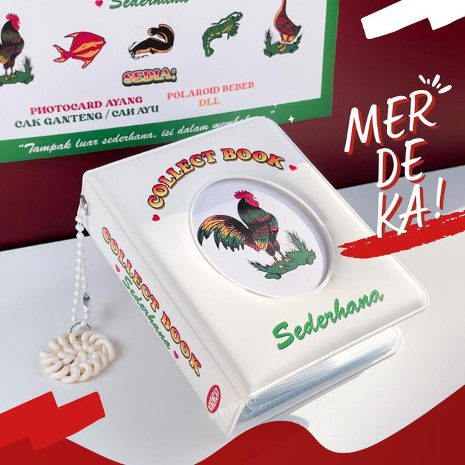 

Collect Book "Sederhana" By Bibimcat / Kolbuk Photocard 1P 32 Slot