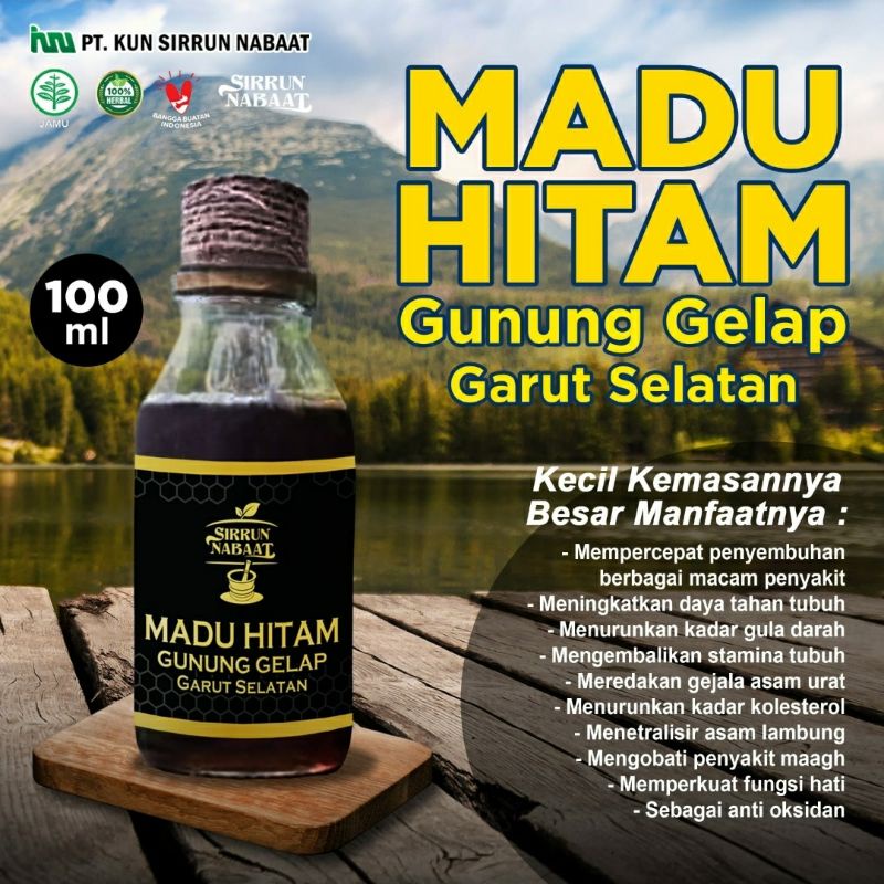 

Madu hitam asli gunung gelap