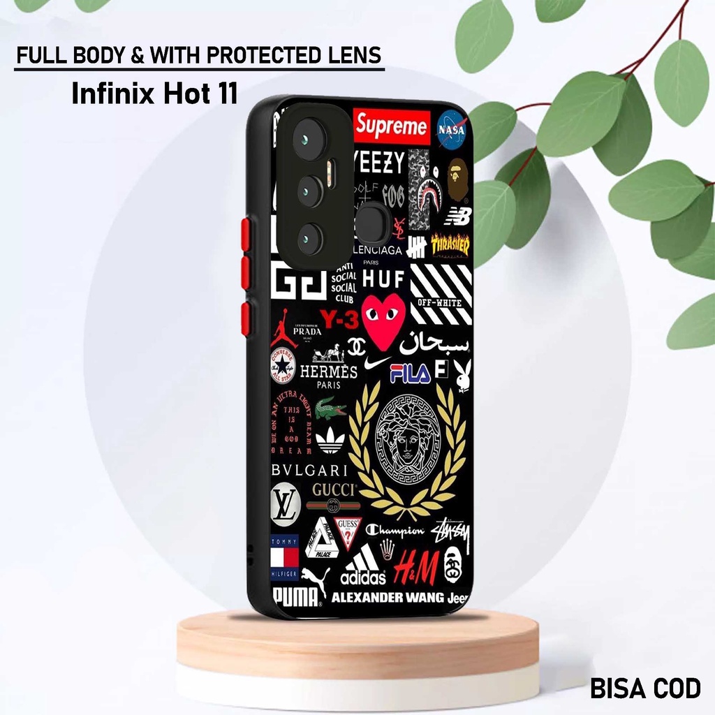 Softcase Mengkilat Infinix Hot 11 - Sotcase Dove Infinix Hot 11 - Silikon Protect Camera Motif [ Sti
