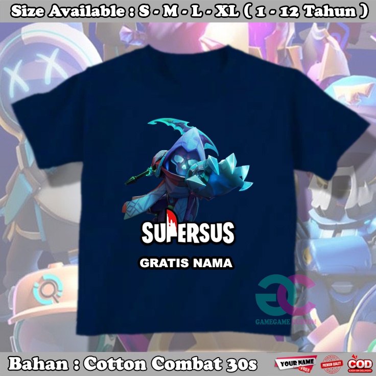 Kaos Anak Laki Laki Bounty Hunter / Baju Anak Bounty Hunter Game Super Sus 154