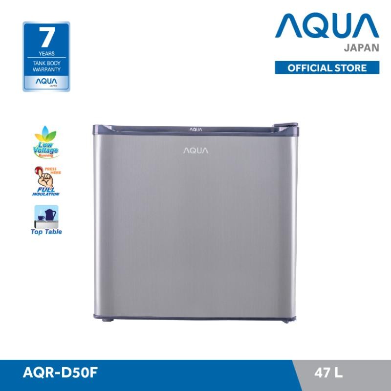Aqua AQRD50 Kulkas Mini Portable / Lemari Es Kecil AQRD-50