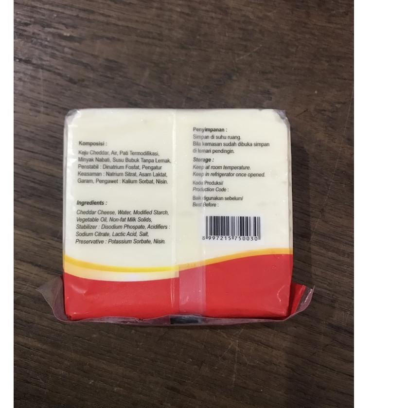 Harga Spesial--Keju - Cheese Cheddar Wincheez 250gr