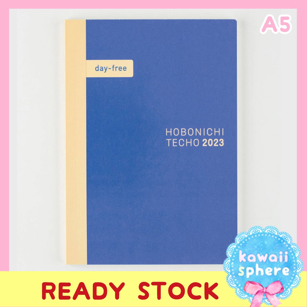 

Hobonichi Techo 2023 A5 Day Free Book | Ready Stock Planner Hobonichi 2023