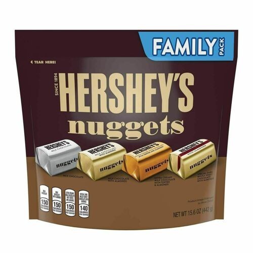 

HERSHEY'S Hershey Cokelat Nuggets Mix Family Pack Chocolate Bar