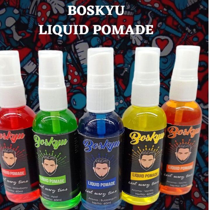 [216] Minyak rambut pomade BOSKYU Pomade rambut cair Hair styling spray [CODEBARANG920CLE]