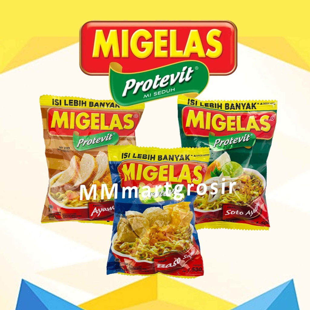 MIGELAS PROTEVIT MI SEDUH 30g / MIE INSTAN