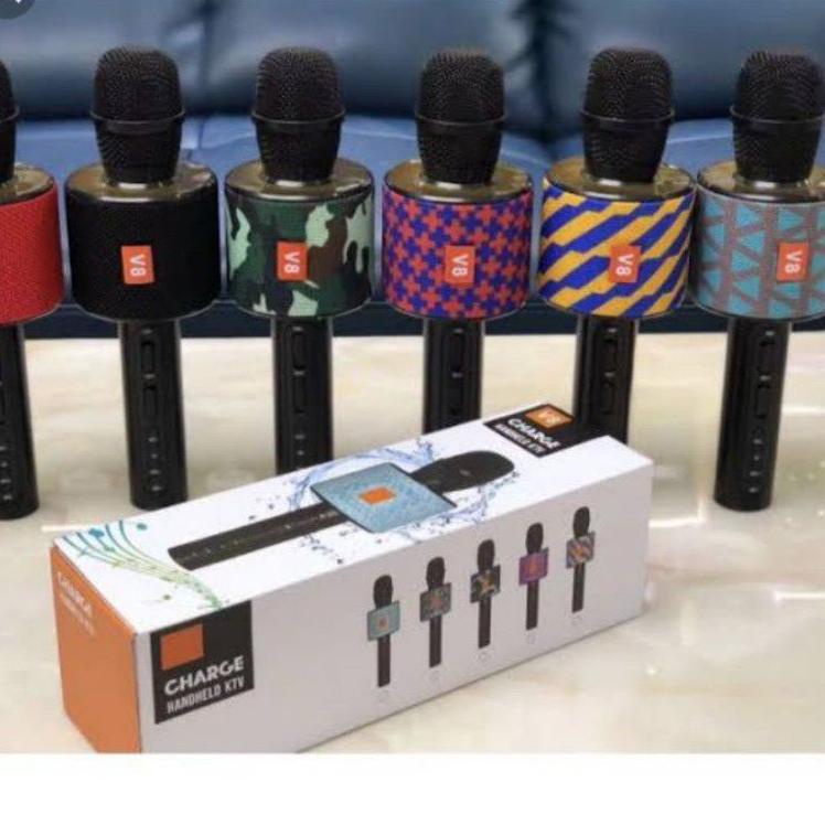 Sale Terbatas Mic Karaoke JBL V8 Bluetooth Speaker Original Specification: