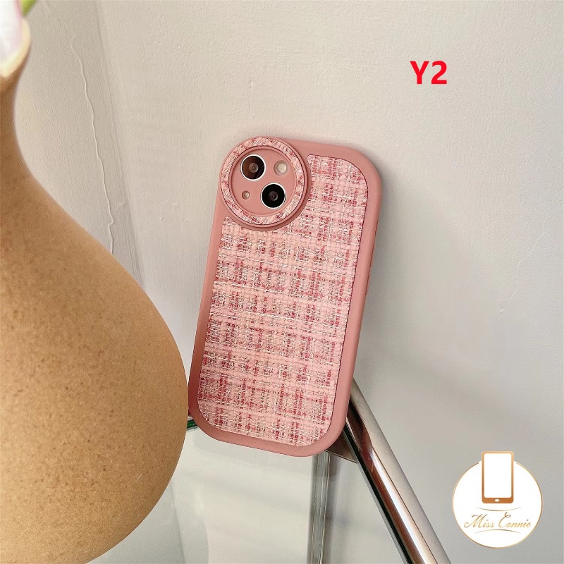 Soft Case Pelindung Lensa Bulat Bahan TPU Warna Macaron Polos Untuk iPhone 11 Pro Max XR 7Plus 8Plus 7 8 14 Plus 12 13 14 Pro Max SE