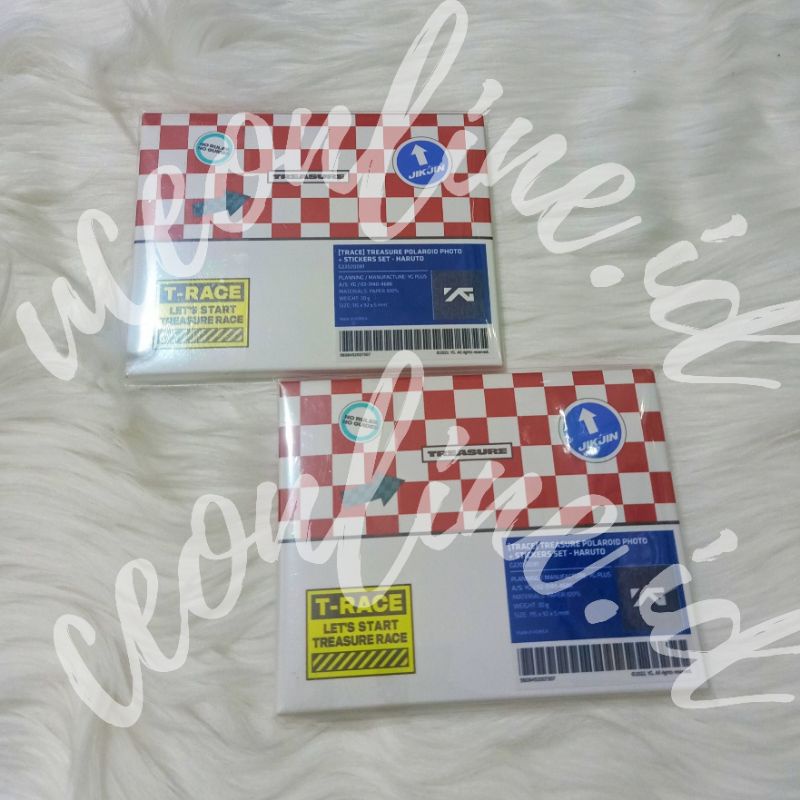 [READY STOCK] TREASURE MD TRACE POLAROID PHOTO+STICKER SET SEALED