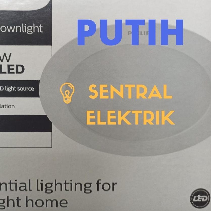 BAYAR DITEMPAT✔️ERIDANI Lampu PHILIPS Downlight LED Eridani 10 W Putih - Eridani G2 DL190B 10W PUTIH