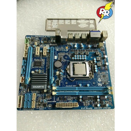 Mainboard Mobo Motherboard Gigabyte H67M Paket Prosesor Intel Core i5 2400 3.10 GHz Murah
