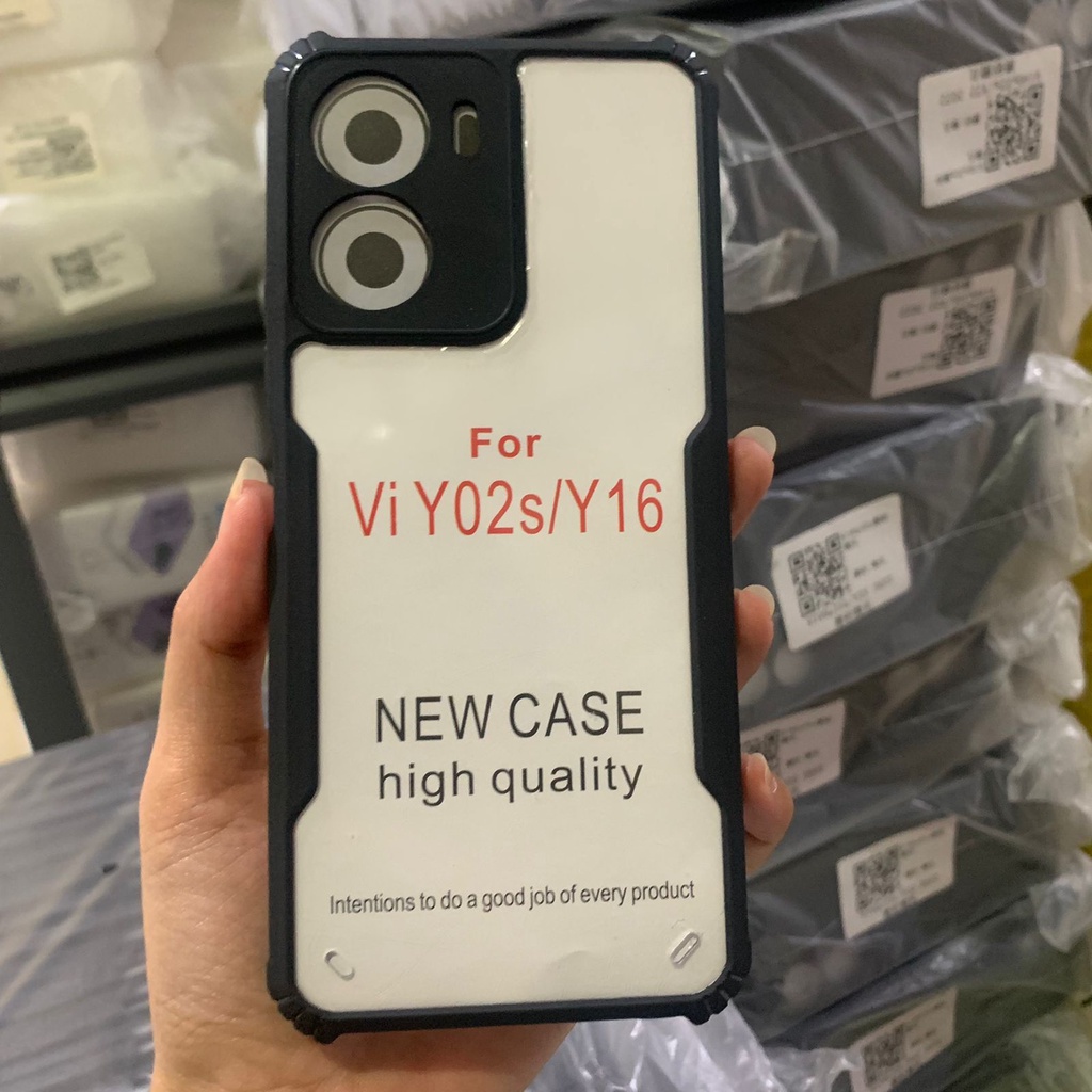 (HOT ITEM) Case VIVO Y16 2022 Case Fusion Shockproof Premium Protek Camera Case Xundd vivo Y16