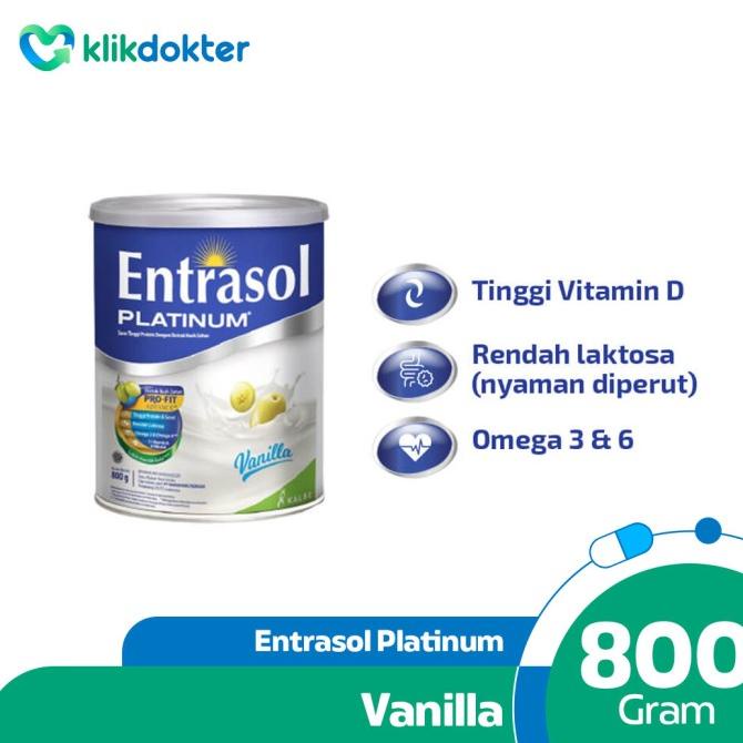 

[ COD ] Entrasol Platinum Vanilla 800gr