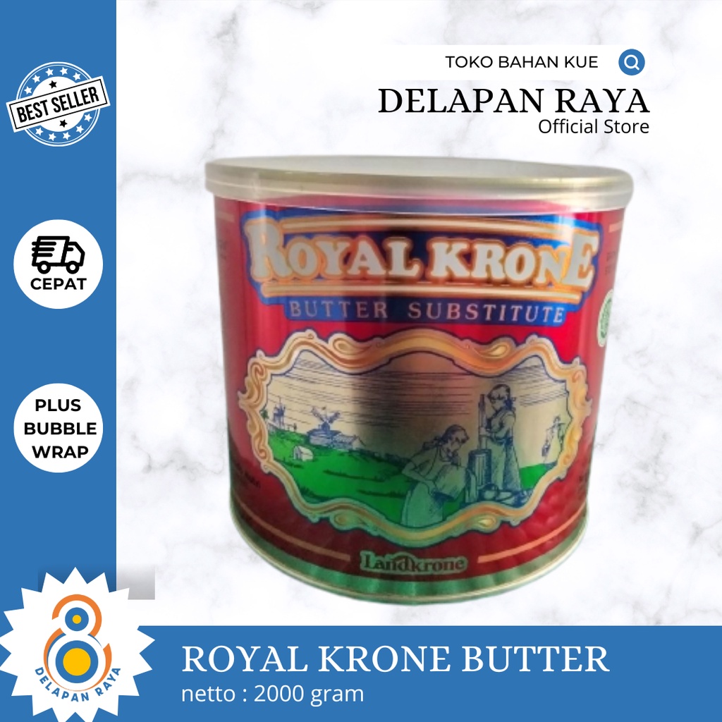 

ROYAL KRONE BUTTER 2KG - 8Raya