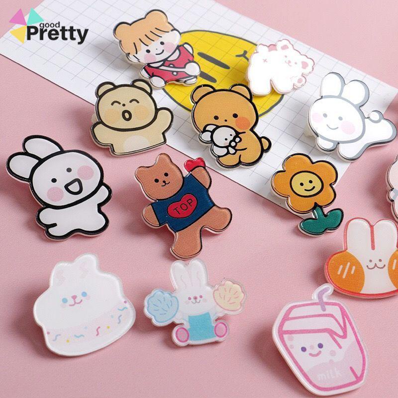 Bros Akrilik/brooch cute/Bros Pin/bros dagu/bros Lucu Korea style Kartun Aksesoris import - PD