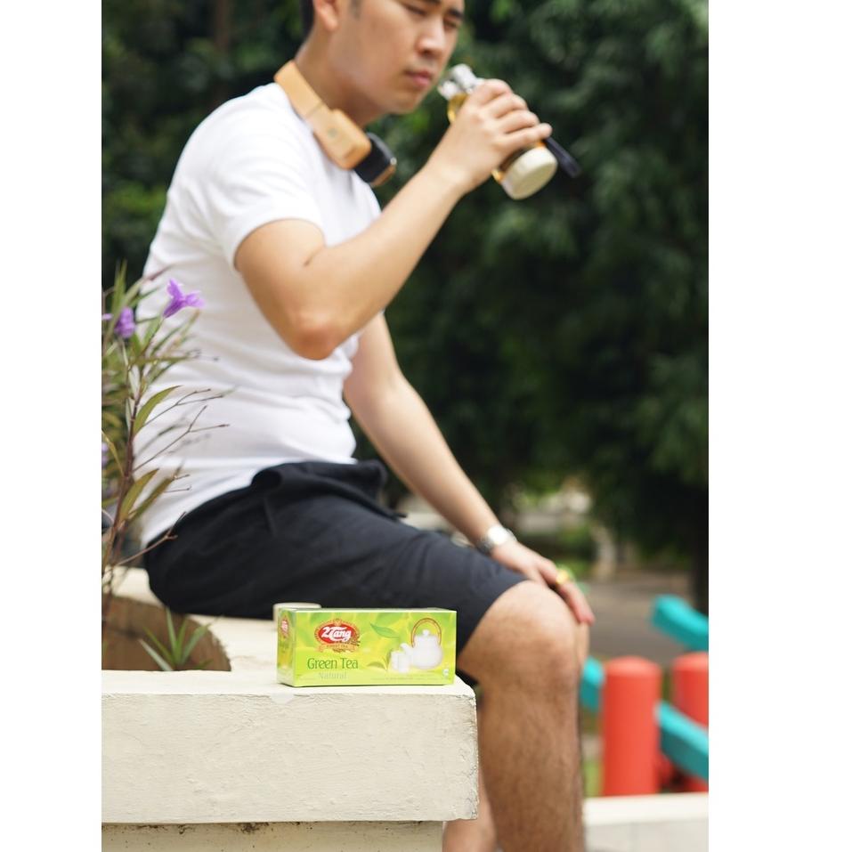

code3u8Ti--2Tang Green Tea Natural 50gr [1 box @25 Kantong/ 2 gr]