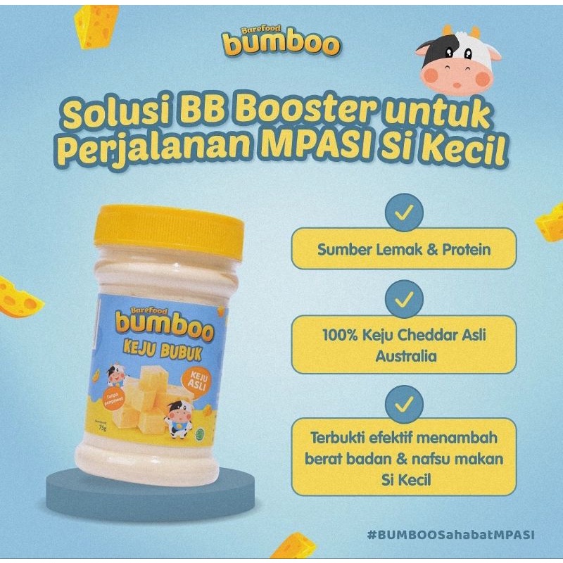 Barefood Bumboo Kaldu Anak MPASI - Kaldu Asli Tanpa MSG, Gula &amp; Garam