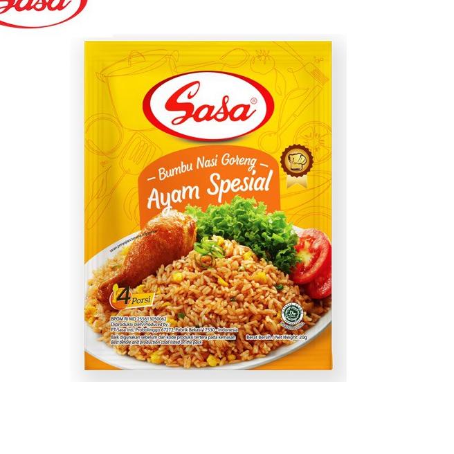 

ㆊ Sasa Bumbu Nasi Goreng Goreng Ayam Spesial 20 gr x 10 pcs LANGSUNG ORDER 4098 ☀