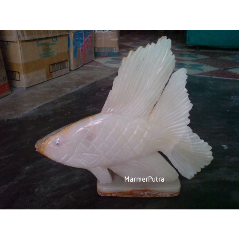 Patung Ikan  Cupang Onix LampungGeratis ongkir area jawa