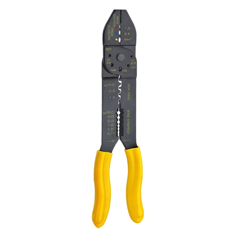 Zzz HS-313 Tang Crimping Pemotong Kabel Heavy Duty Tanpa Damage