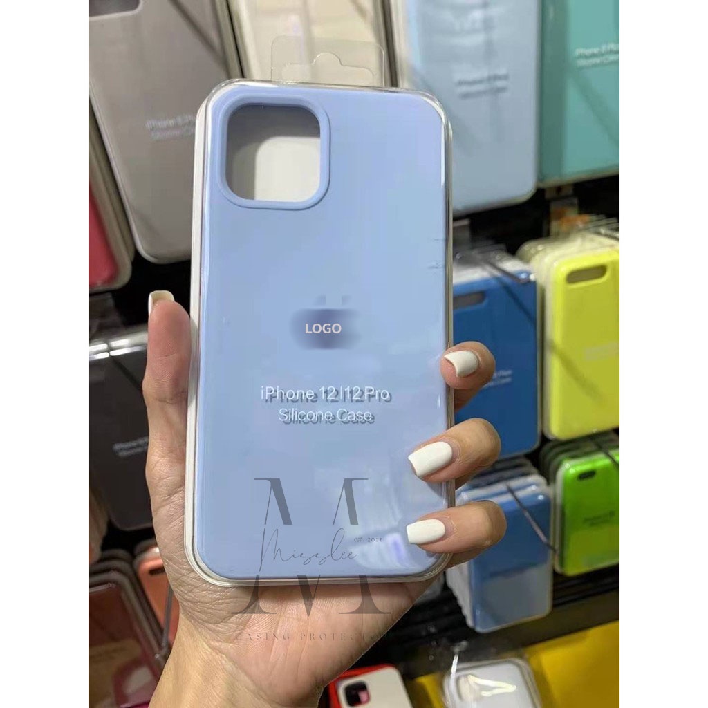 [FULL COVER] ORIGINAL iPhone Silicone 12/12PRO 12PROMAX 12MINI