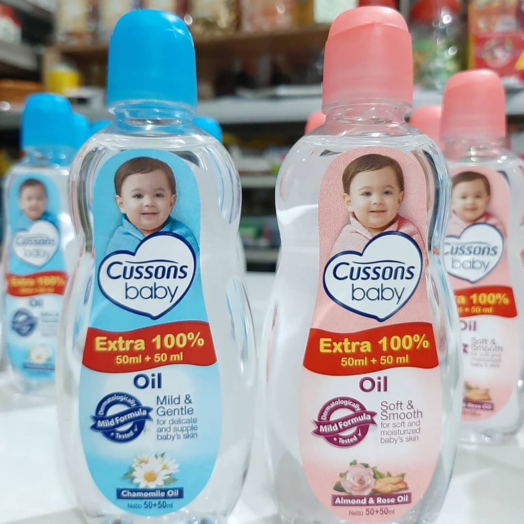 Cussons Baby Oil Minyak Pijat Bayi Perawatan Kulit Bayi