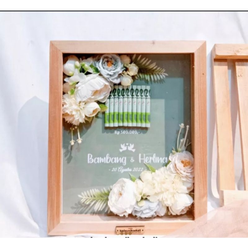 Mahar Pernikahan 20x30 Mahar Rustik simple