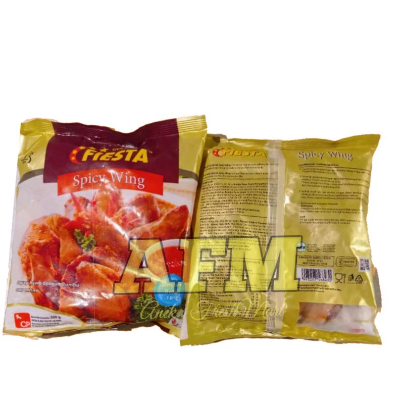 

FIESTA GOLDEN SPICY WING 500GRAM SAYAP AYAM GORENG PREMIUM