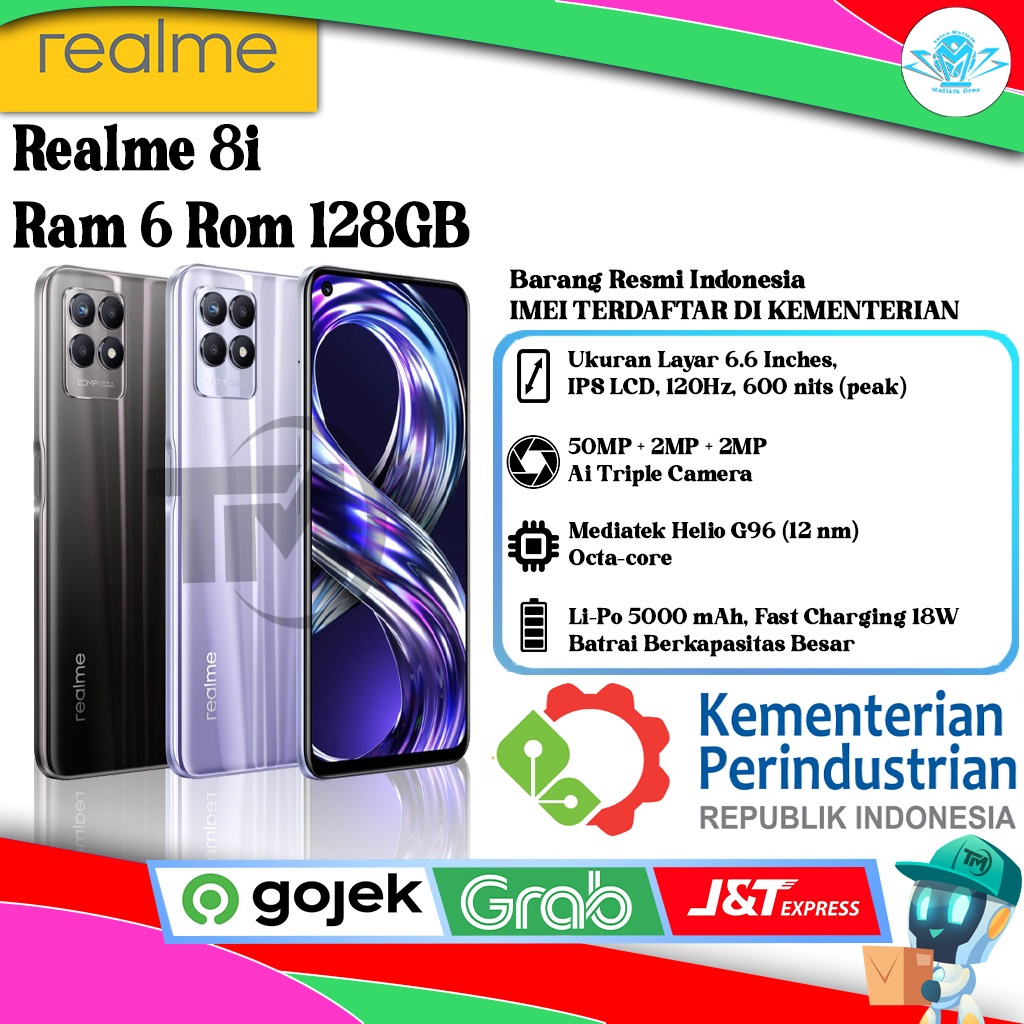 Realme 8i Ram 6 Rom 128GB