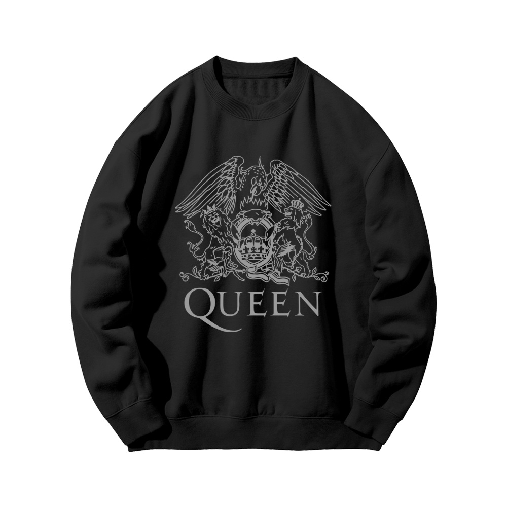 Crewneck Band Queen Sweater Distro Musik Rock Sweatshirt Jaket Pria Dan Wanita