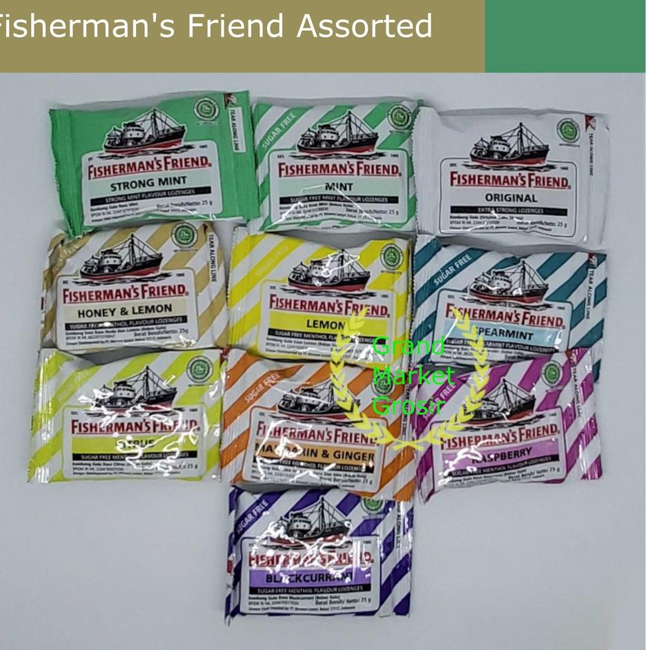 

[KODE KQETW] Fisherman's Fisherman Friend Permen Pedas