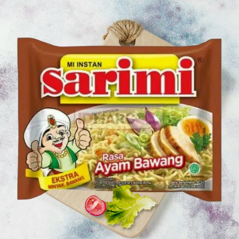 

Sarimi Mi Instan Kuah/Goreng Rasa Ayam Bawang