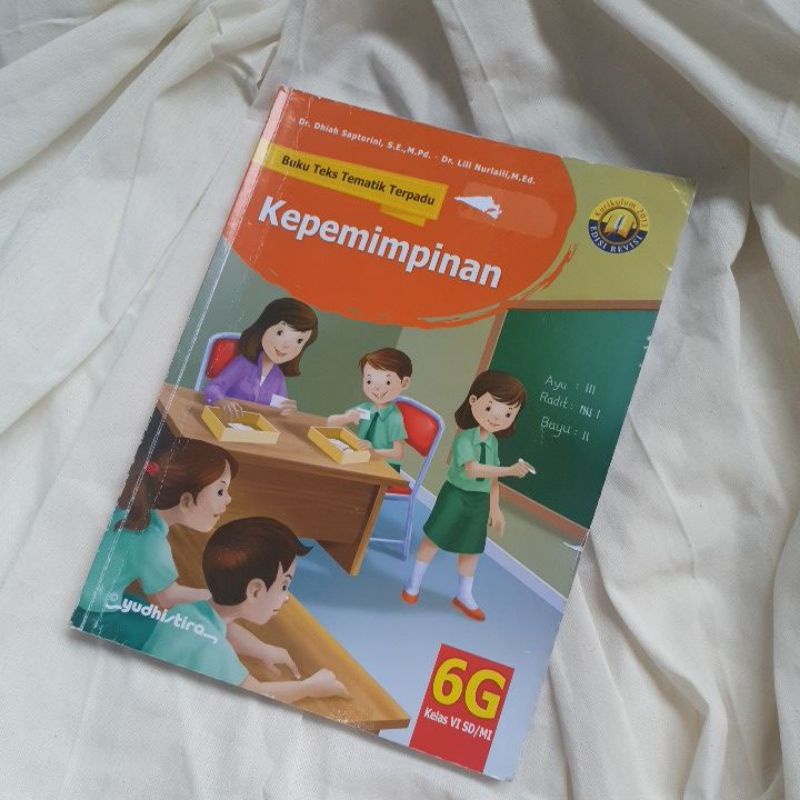 Buku teks tematik terpadu 6G,preloved