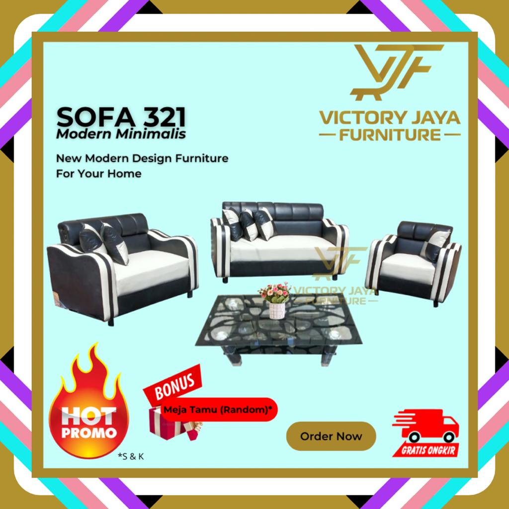 Sofa Tamu Minimalis - Kulit Oscar