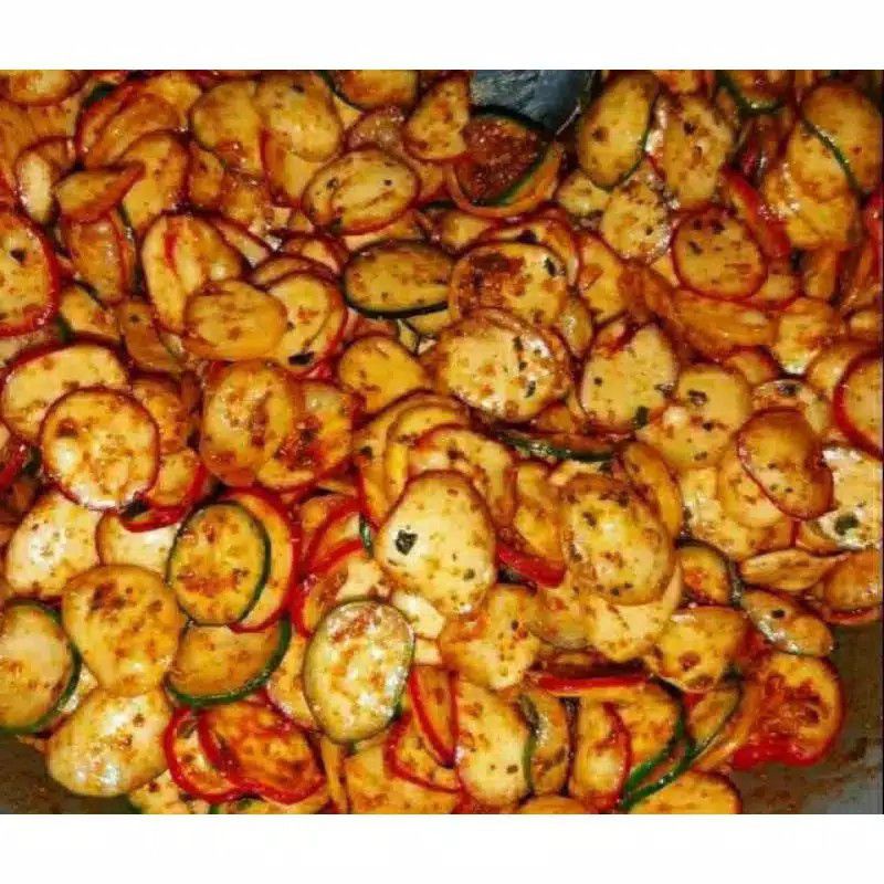 Kerupuk Seblak Kering Pedas Daun Jeruk Isi 250gram