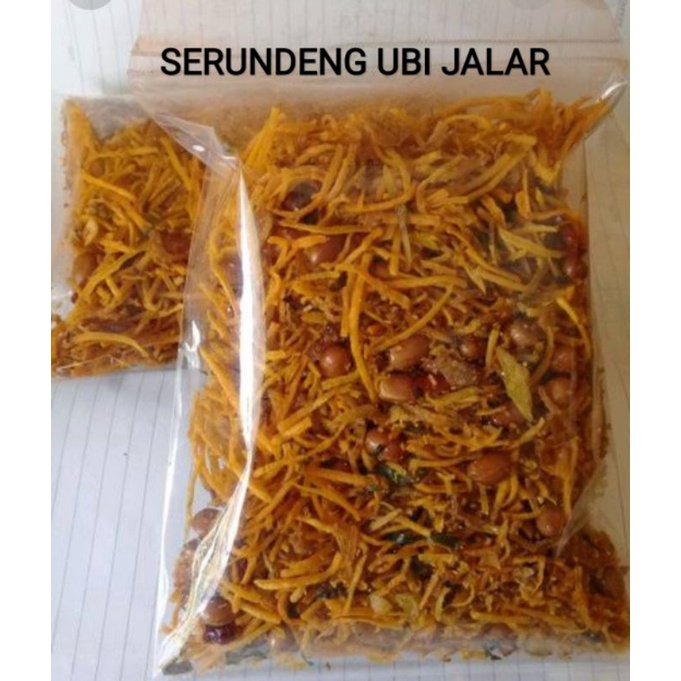 

serundeng ubi jalar dapoer ibu kiki