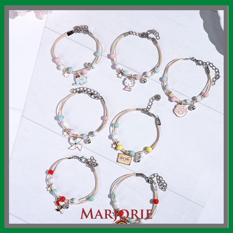 Daisy Gelang Couple Manik Tali Gelang Magnet Tsania Karakter Lucu Persahabatan Bracelet Gelang Wanita Fashion Aksesoris-MJD