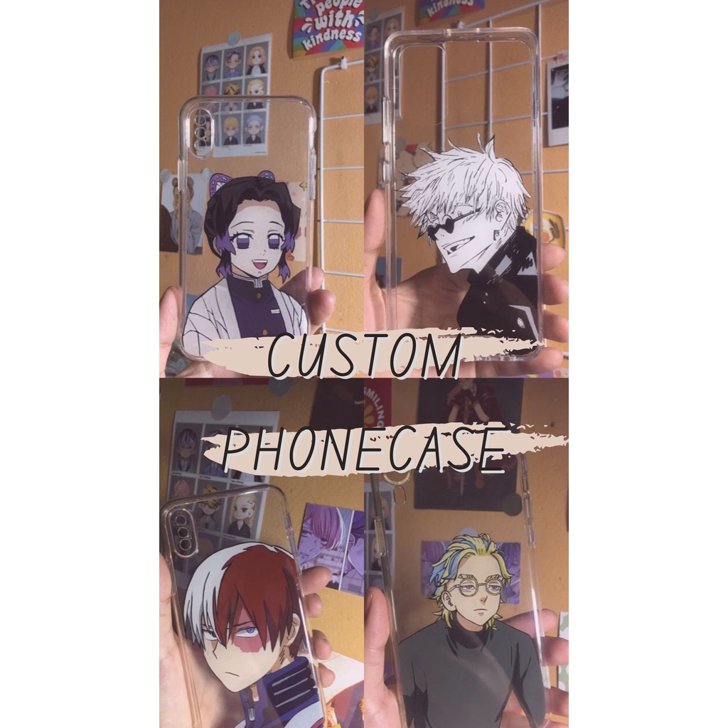 Jual CUSTOM CASE ANIME PAINTING / CASING HP ANIME HANDMADE | Shopee