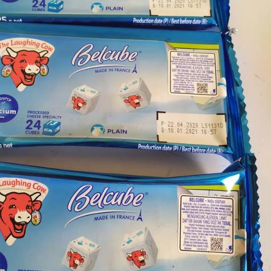 

✨10.10✨ COD Bega cube cheese /Belcube plain Hallal gas !!