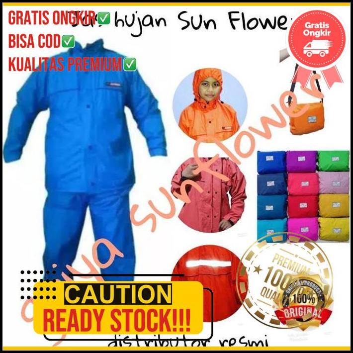 Jas Hujan Sunflower Jumbo ( Ukuran Xxxxl 4Xl)