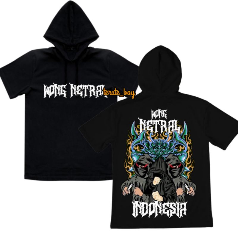 TS HOODIE DISTRO WONG NETRAL INDONESIA (NETRAL)
