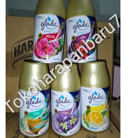 Serba baru--Glade Matic Spray Refill Air Freshener 146 gr /225ml / Glade Matic Spray refill air Fres