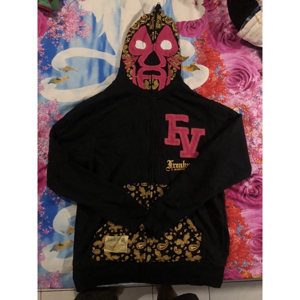 hoodie jaket brand second bekas original cewek bape