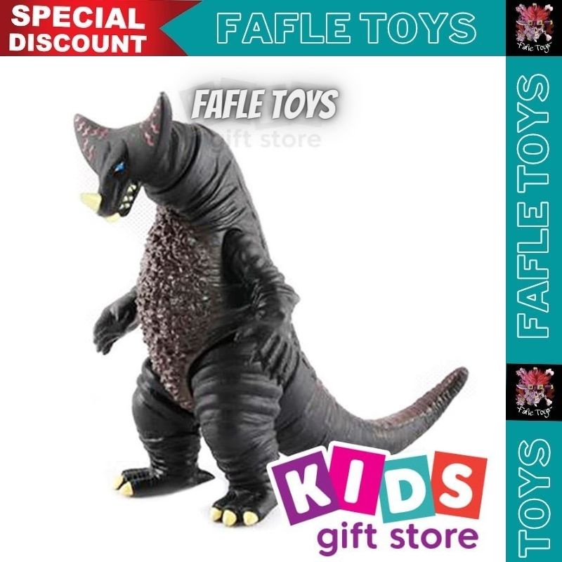 Action Figure Godzilla Kaiju Miniatur Mainan Monster Ultraman Black Gomora / Ultraman Godzilla Gomor