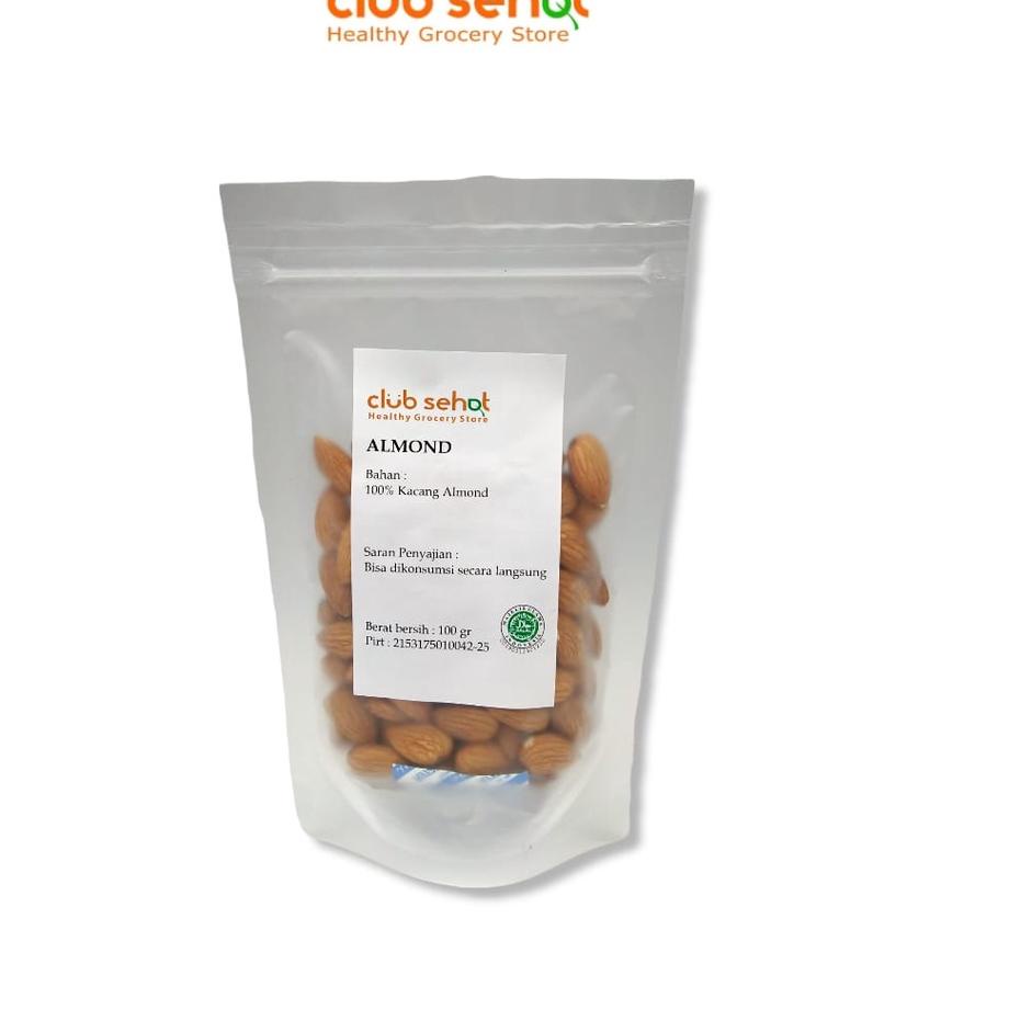 

Yang dinanti--CLUB SEHAT - Kacang Almond / Almond mentah100Gr