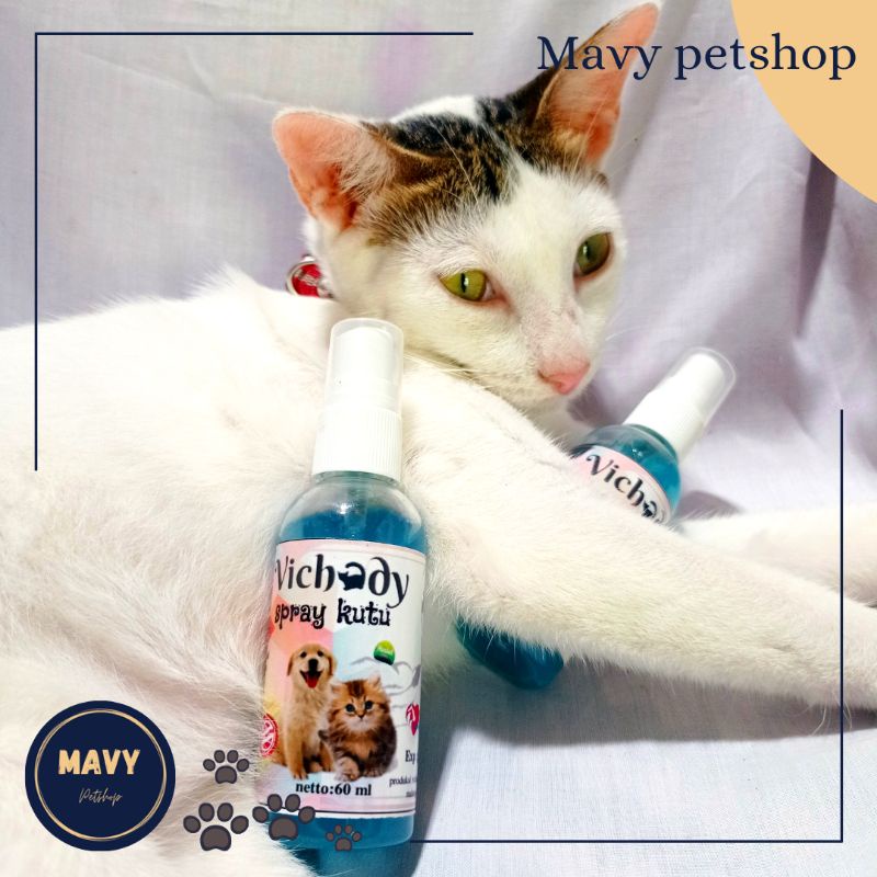VICHADY SPRAY OBAT KUTU KUCING DAN ANJING 60 ML