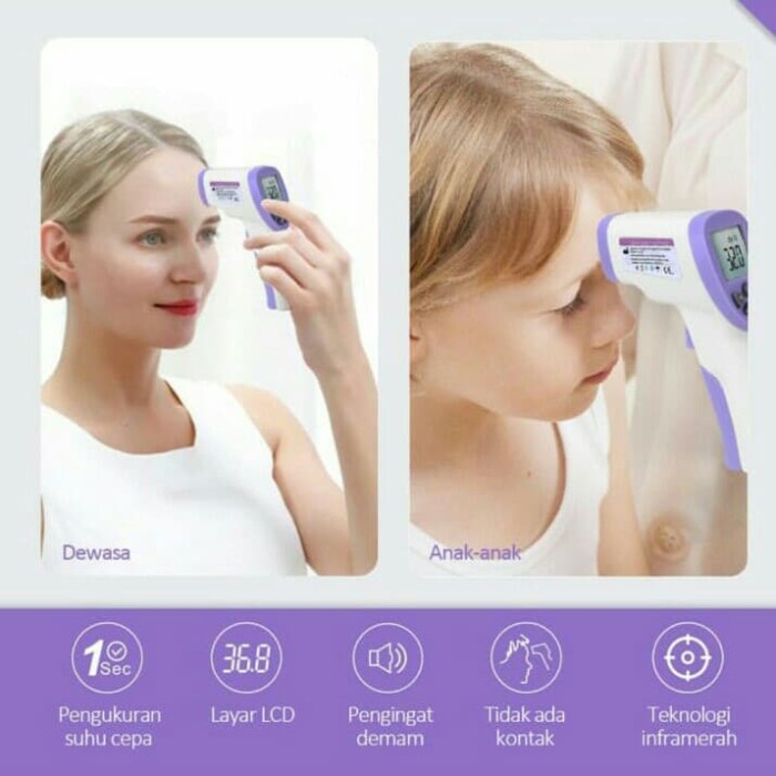 TERMOMETER DIGITAL INFRARED/ TERMOMETER SUHU TUBUH