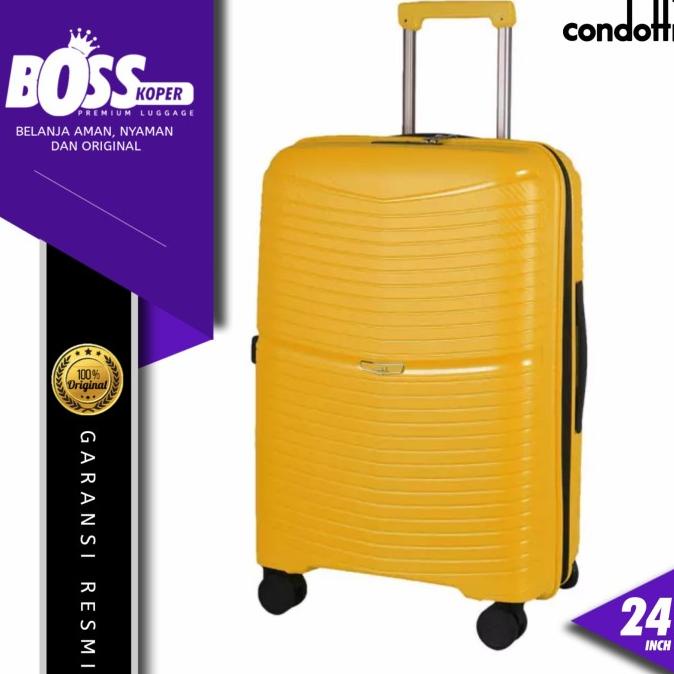 Koper 24 Inch Condotti (63135) Hardcase Medium Expand + Tahan Banting Storolala